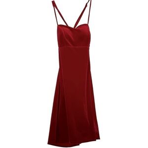 STUNNING Red‎ Velvet Dress
